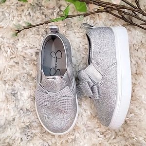 Silver Gillter Toddler Kicks